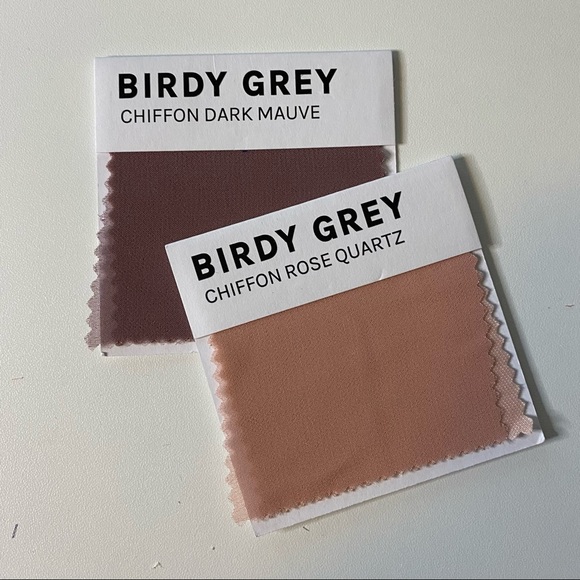 Azazie, JJs House, Birdy Grey Fabric Swatches - Picture 5 of 6